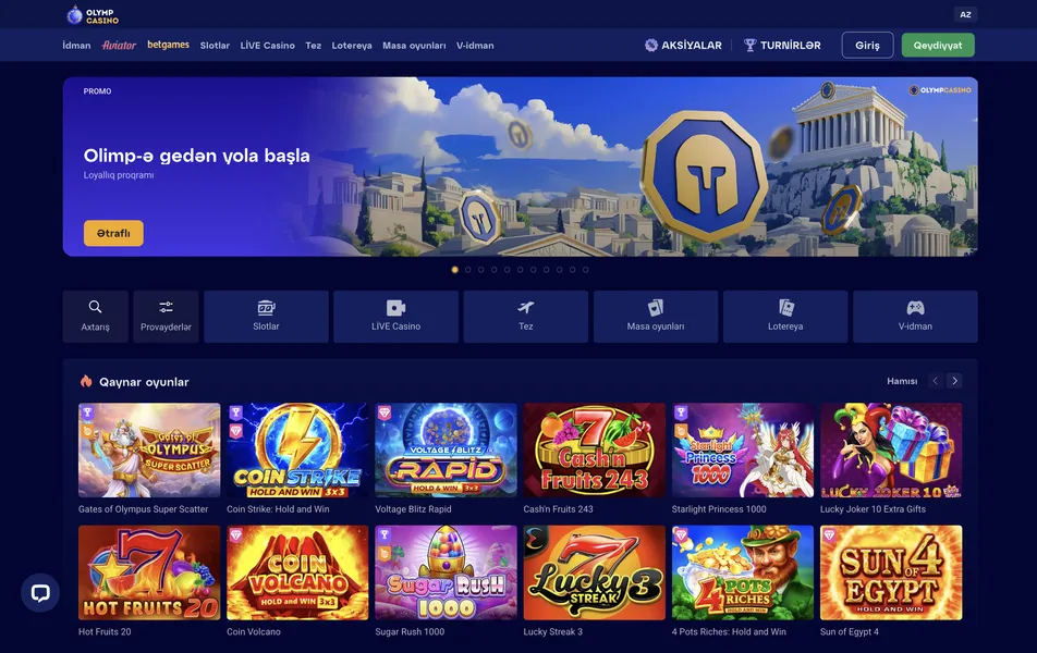 Olymp Casino login nədir